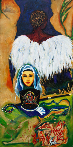 A prosperous Voyage | 96" x 48" | Oil on wood | 2021-2023