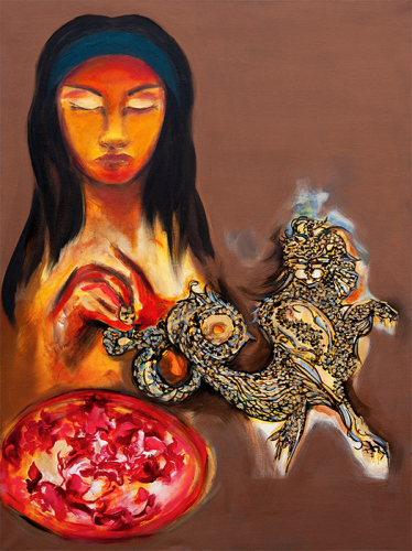 Exercises in Intuition | 40" x 30" | Oil on canvas | 2021-2023