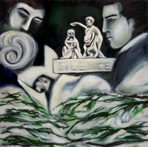 Silence | 36” x 36” | Oil on canvas | Fall 2017