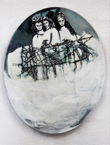 Fishers of Women | 20" x 16" | Oil on canvas | Winter 2019